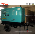 Mobile Diesel Generator Set (With 4-Wheel Trailer, 100kVA) (HF80T2)